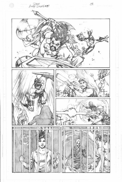 Lady Death Blasphemy Anthem Page 24 by Diego Bernard